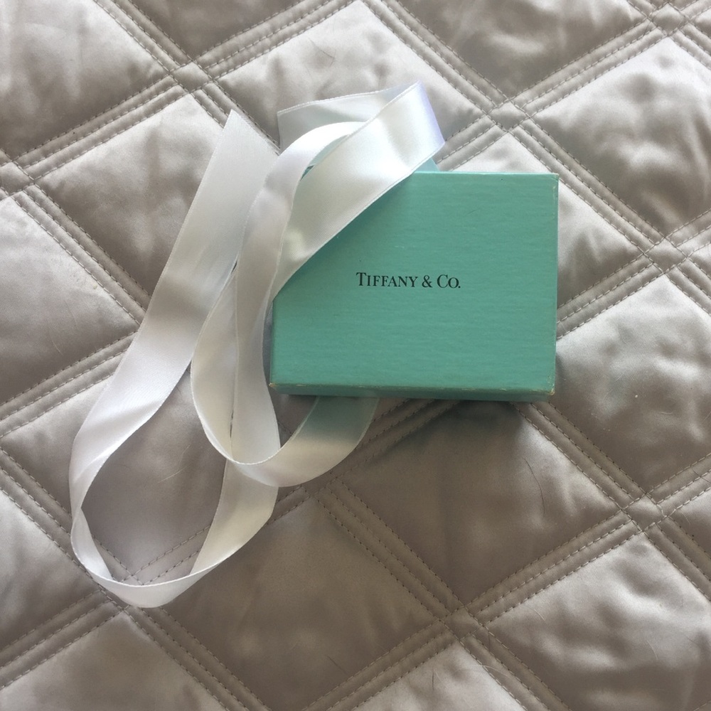 Authentic Tiffany box and ribbon